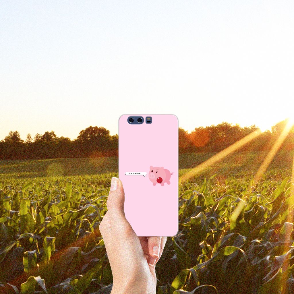 Huawei P10 Plus Telefoonhoesje met Naam Pig Mud