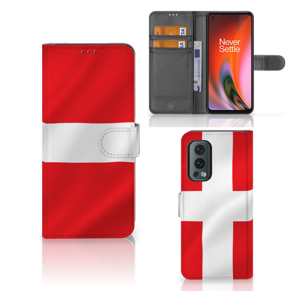 OnePlus Nord 2 5G Bookstyle Case Denemarken