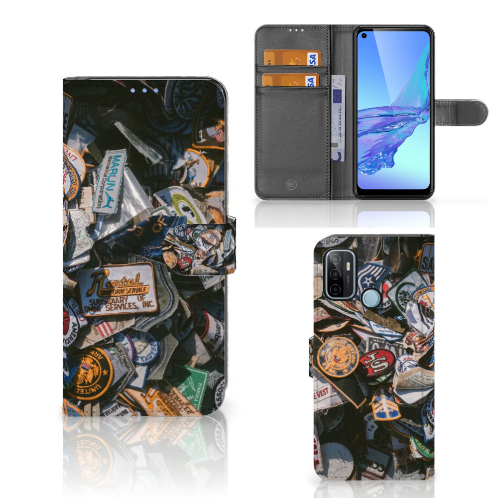 OPPO A53 | OPPO A53s Telefoonhoesje met foto Badges