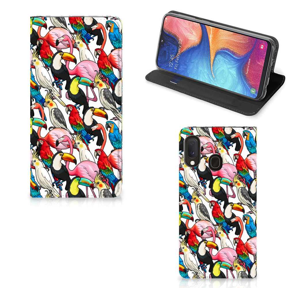 Samsung Galaxy A20e Hoesje maken Birds