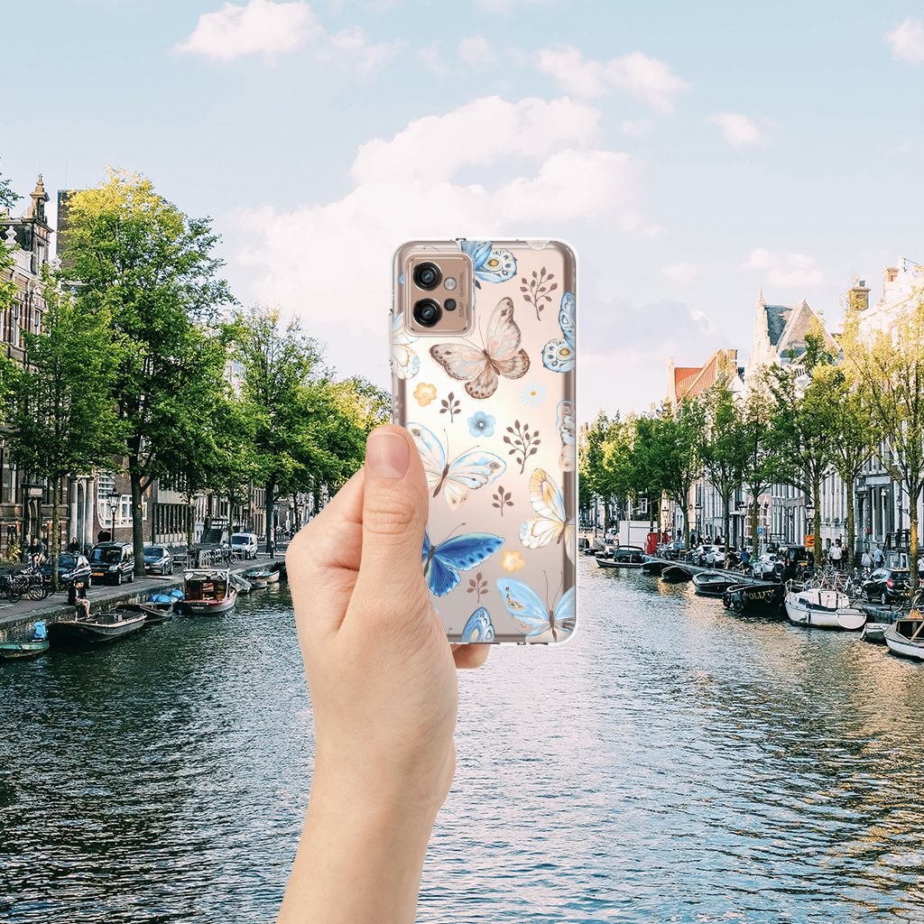 TPU Hoesje voor Motorola Moto G32 Vlinder B2C Telecom