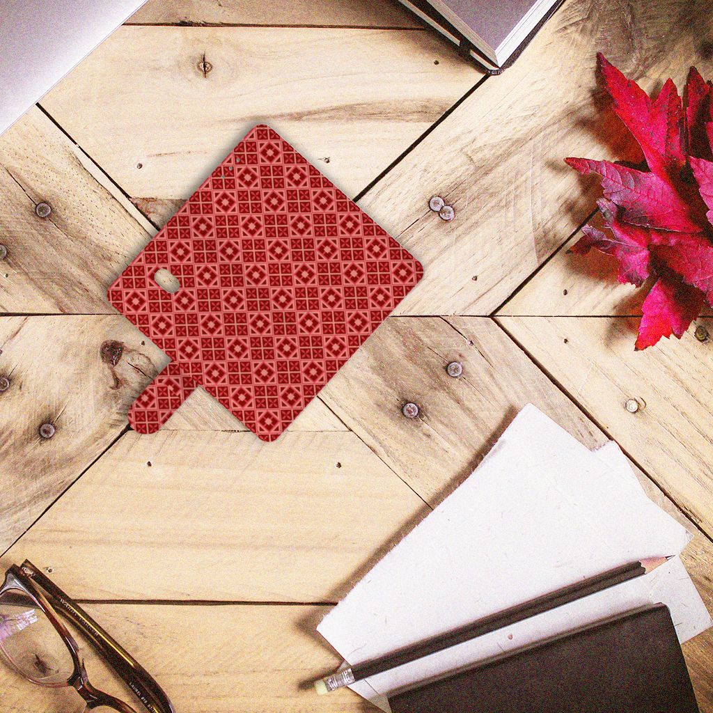 Xiaomi Redmi 8A Telefoon Hoesje Batik Rood