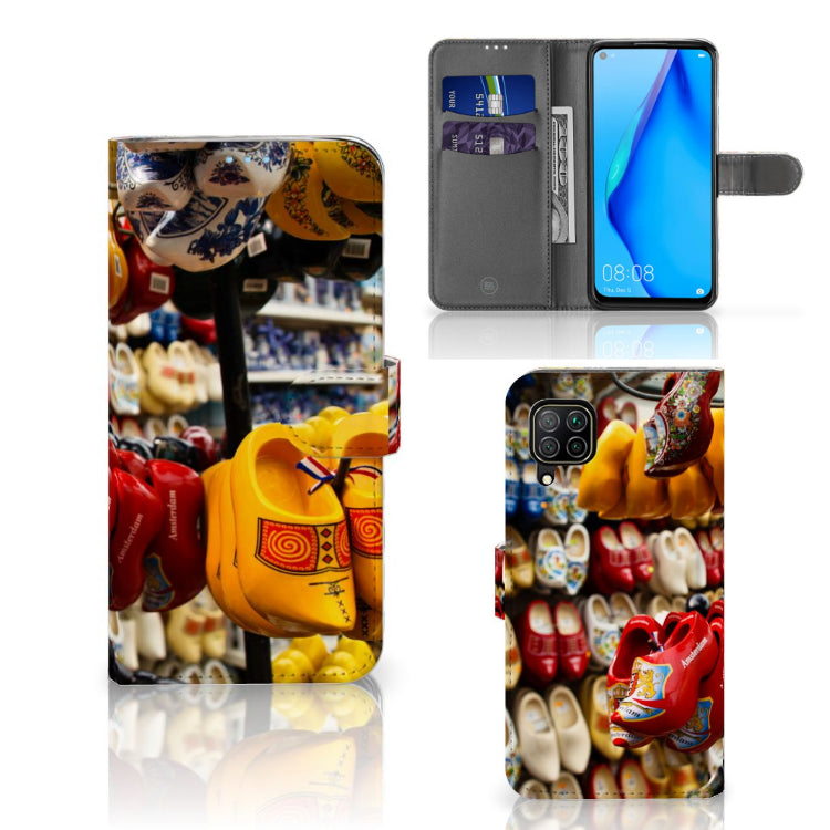 Huawei P40 Lite Flip Cover Klompen
