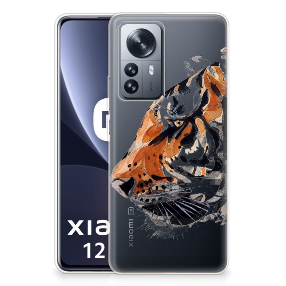 Hoesje maken Xiaomi 12 Pro Watercolor Tiger B2C Telecom