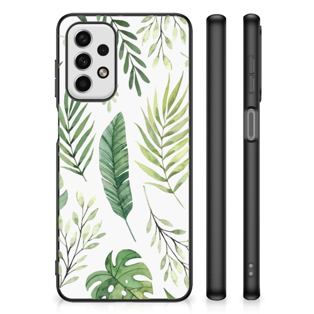 Samsung Galaxy A23 Bloemen Hoesje Leaves