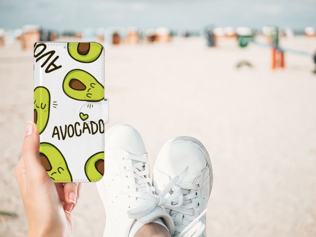 Huawei P40 Lite Leuk Hoesje Avocado Singing