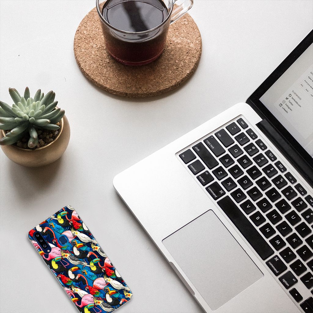 Samsung Galaxy A20s TPU Hoesje Birds B2C Telecom