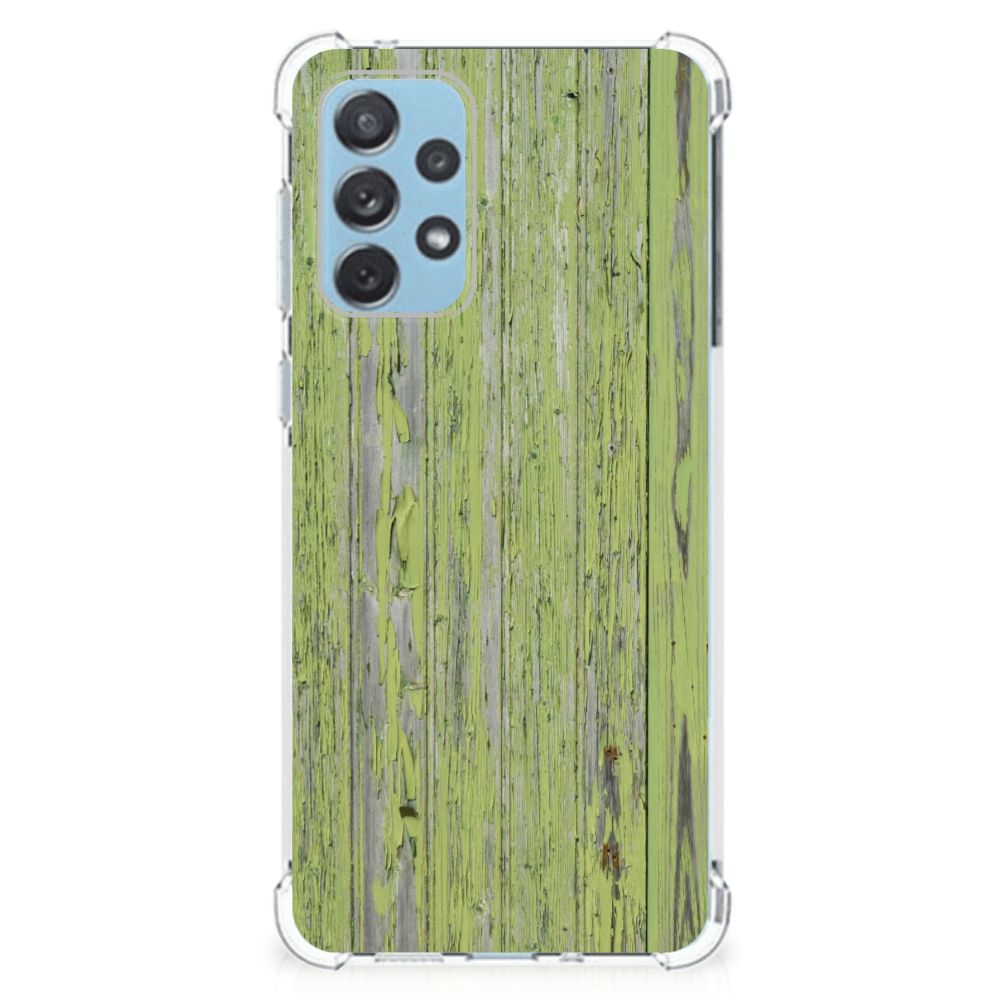 Samsung Galaxy A73 Stevig Telefoonhoesje Green Wood B2C Telecom