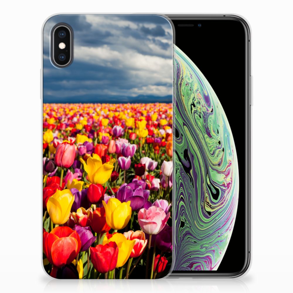 Apple iPhone Xs Max TPU Case Tulpen