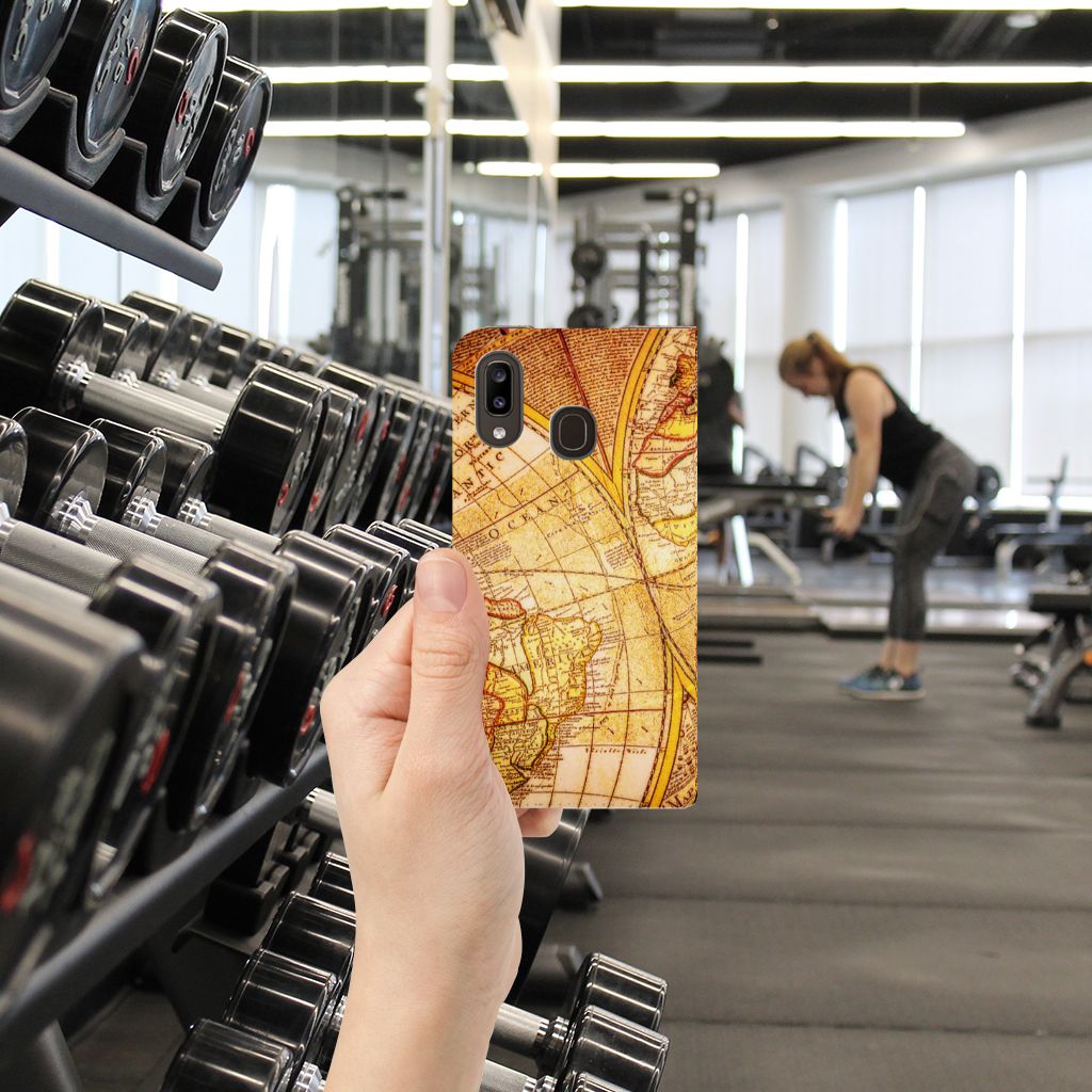 Samsung Galaxy A30 Book Cover Kompas