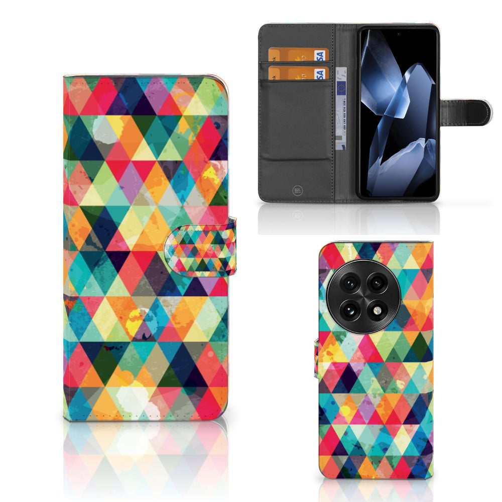 OnePlus 13 Telefoon Hoesje Geruit