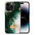 Marmeren Print Telefoonhoesje voor iPhone 15 Pro Marmer Groen