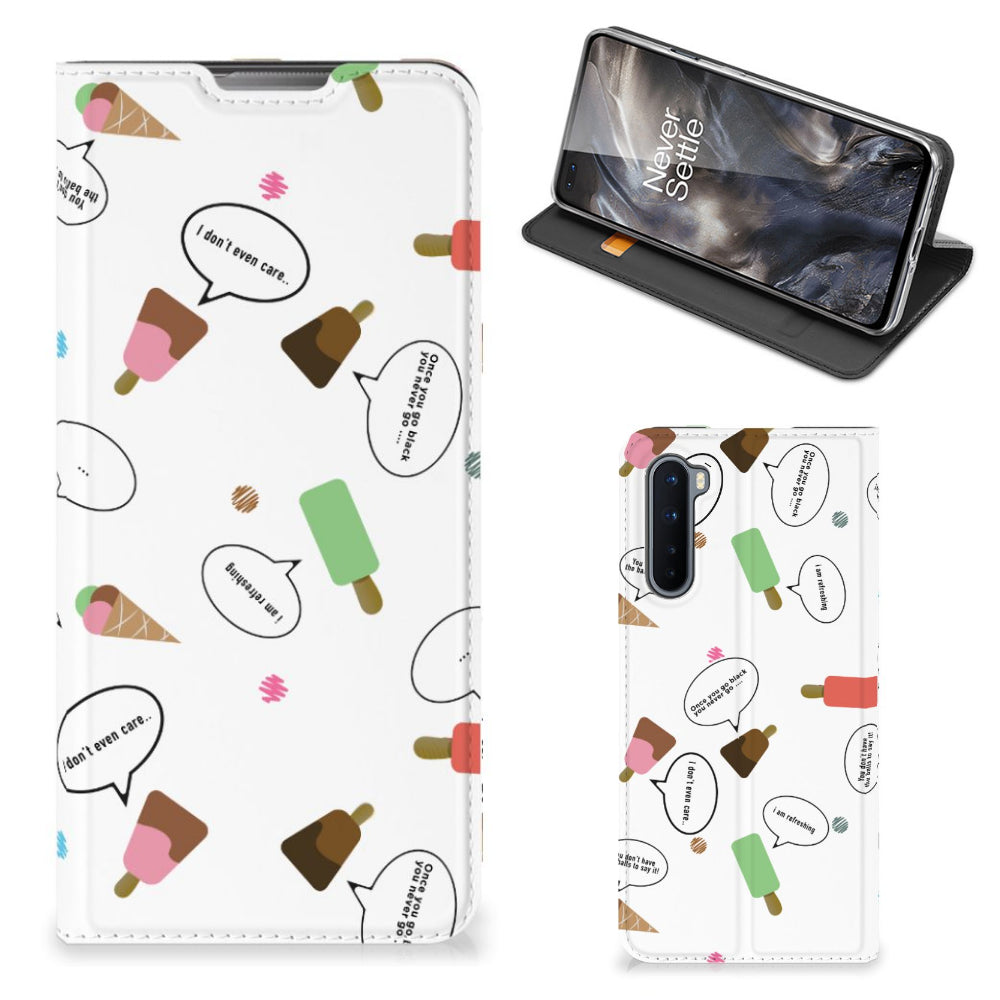 OnePlus Nord Flip Style Cover IJsjes