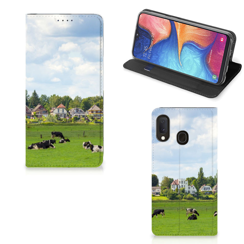 Samsung Galaxy A20e Hoesje maken Koeien
