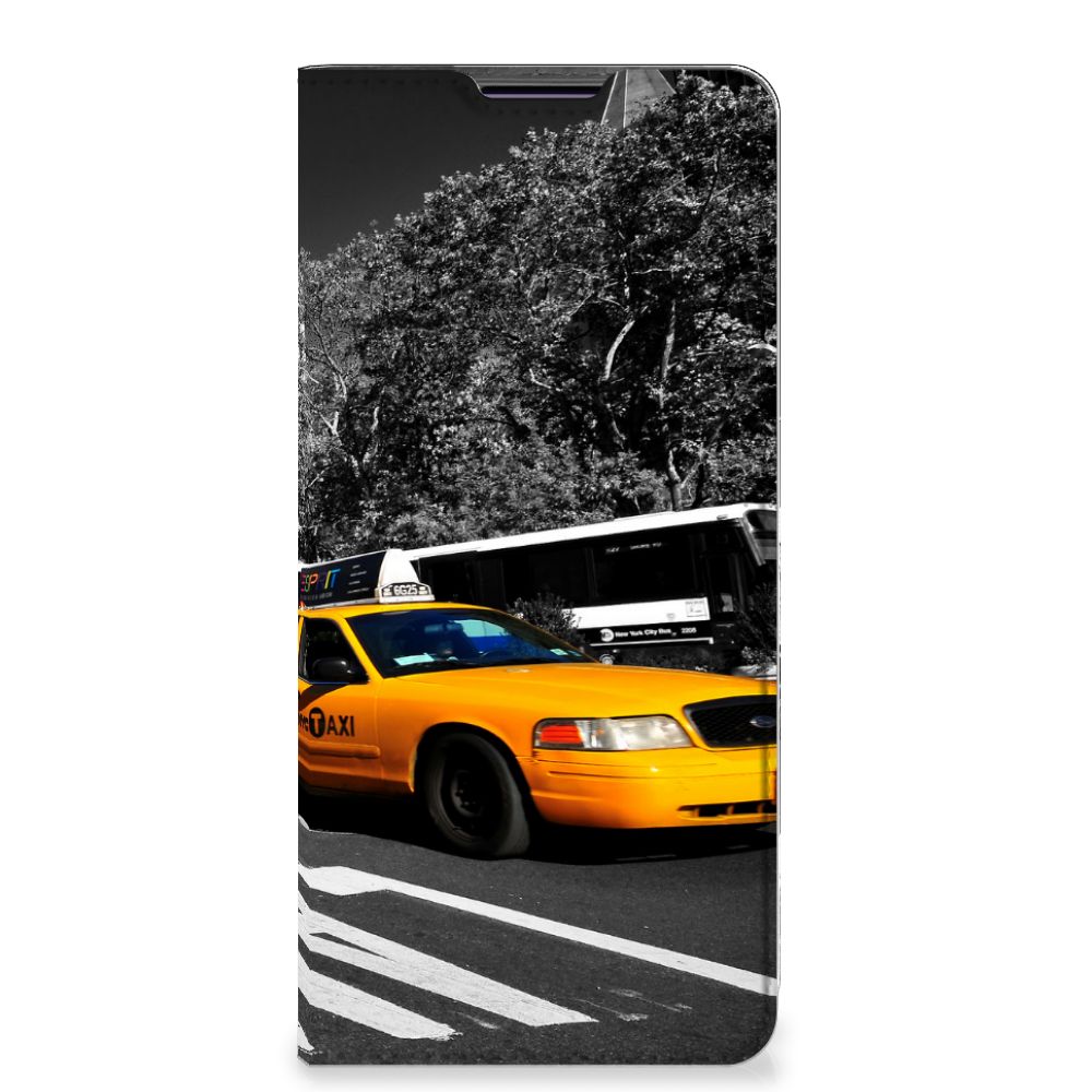 Motorola Edge 30 Pro Book Cover New York Taxi - B2C Telecom