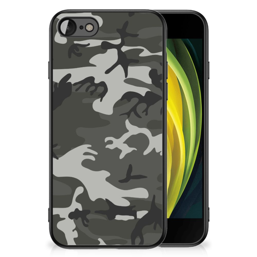 iPhone SE 2022 | SE 2020 | 7/8 Back Case Army Light in camouflage design, showcasing protection and style for Apple devices.