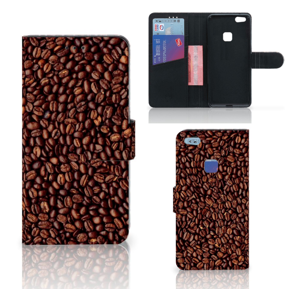 Huawei P10 Lite Book Cover Koffiebonen