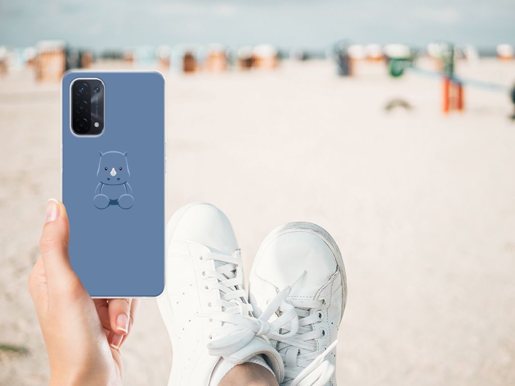 OPPO A93 5G Telefoonhoesje met Naam Baby Rhino B2C Telecom