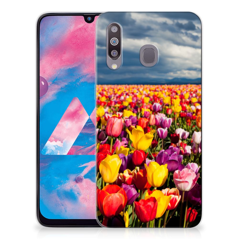 Samsung Galaxy M30 TPU Case Tulpen