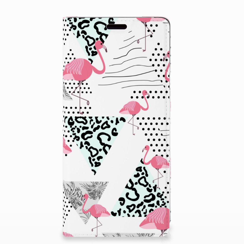 Samsung Galaxy Note 9 Hoesje maken Flamingo Triangle