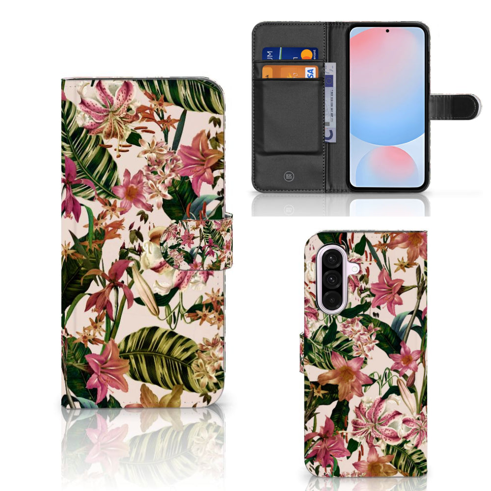 Samsung Galaxy A56 Hoesje Flowers
