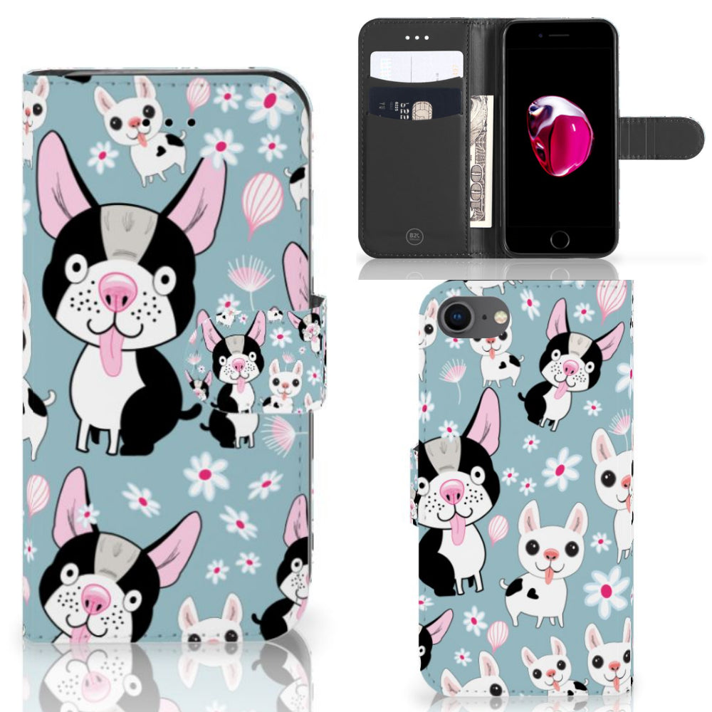 iPhone 7 | 8 | SE (2020) | SE (2022) Telefoonhoesje met Pasjes Hondjes
