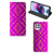 Telefoon Hoesje Motorola Moto G100 Barok Roze - B2C Telecom