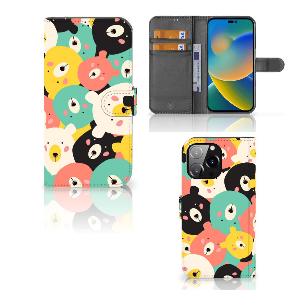 iPhone 14 Pro Max Leuk Hoesje Bears