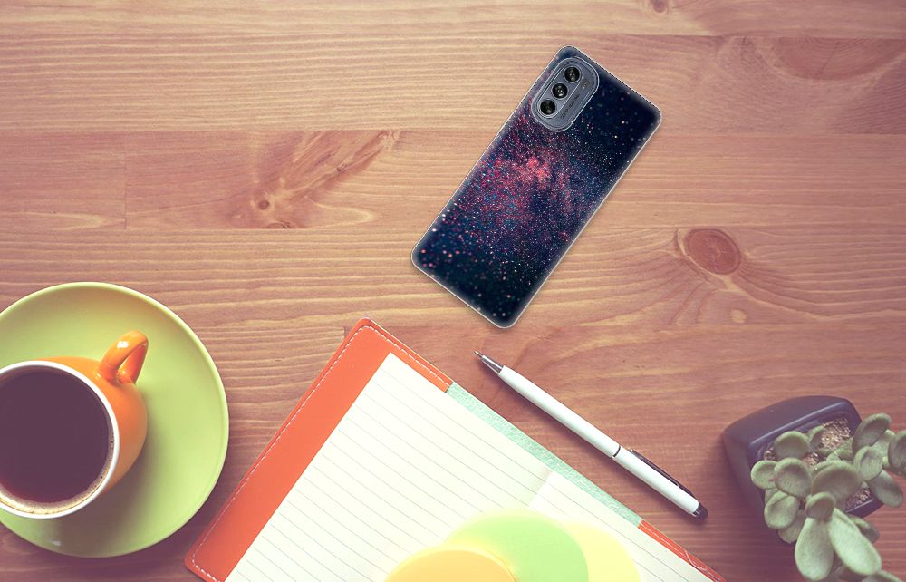 Motorola Moto G62 5G TPU Hoesje Stars B2C Telecom