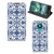 Nokia 3.4 Smart Cover Flower Blue - B2C Telecom