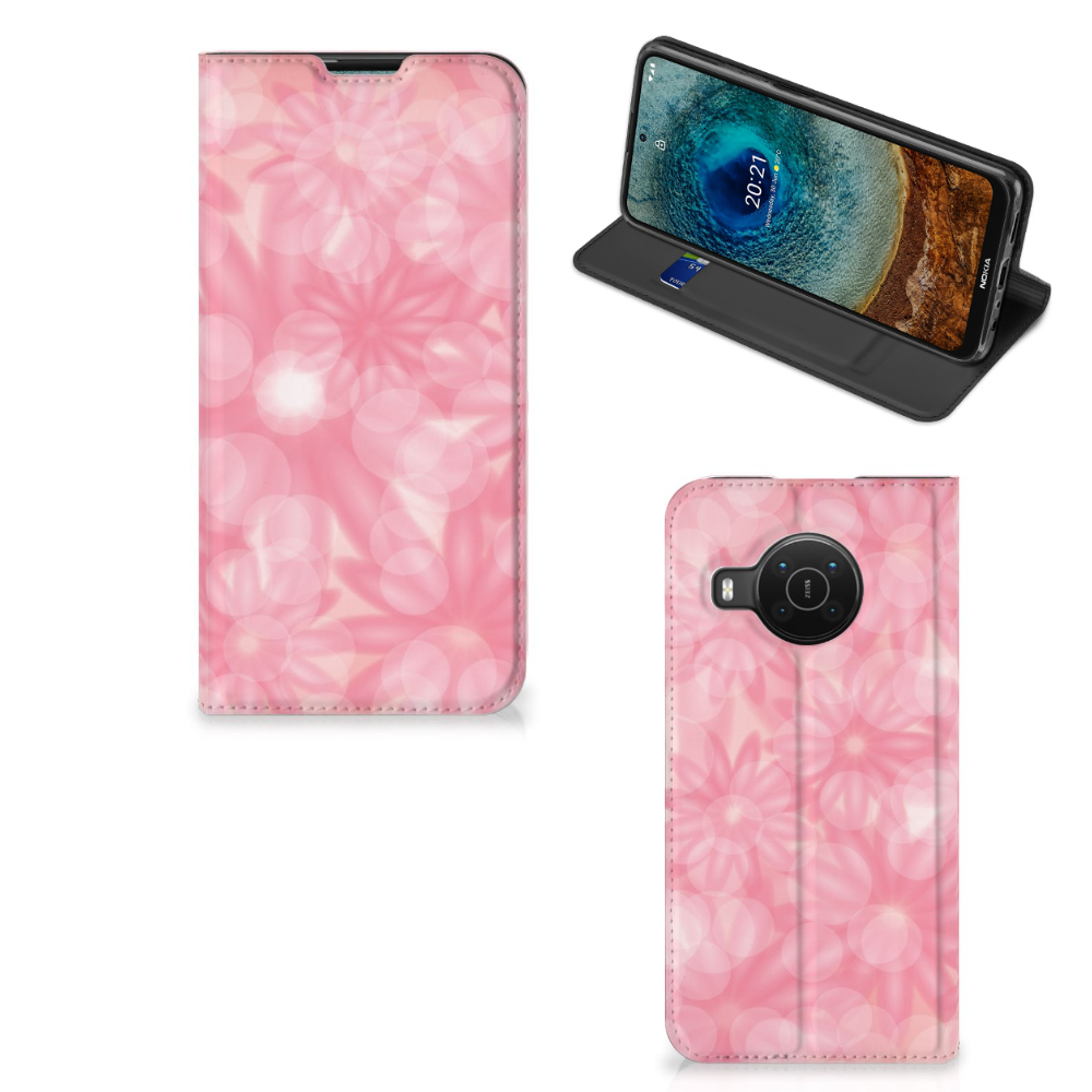 Nokia X20 | X10 Smart Cover Spring Flowers - B2C Telecom