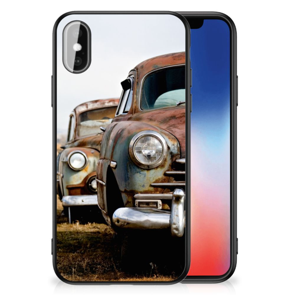 iPhone X | Xs Silicone Back Case Vintage Auto