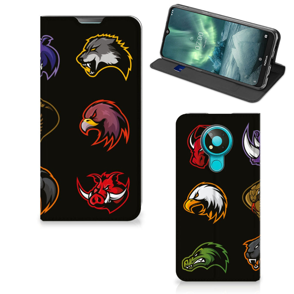 Nokia 3.4 Magnet Case Cartoon