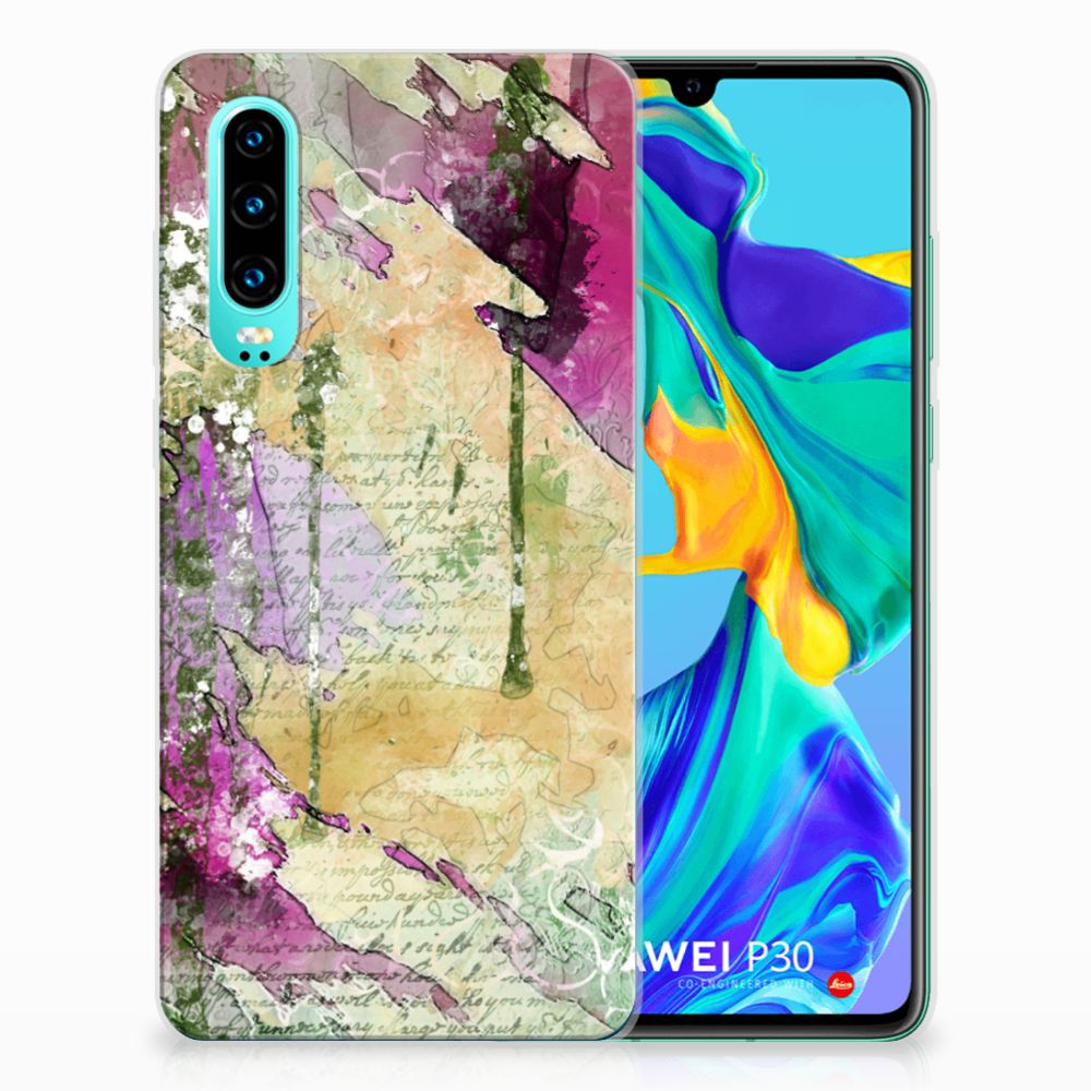 Hoesje maken Huawei P30 Letter Painting