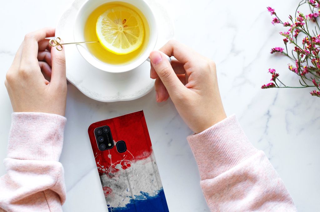 Samsung Galaxy M31 Standcase Nederland - B2C Telecom