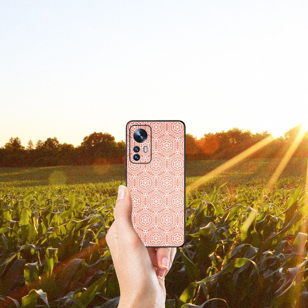Xiaomi 12 | 12X Back Case Pattern Orange B2C Telecom
