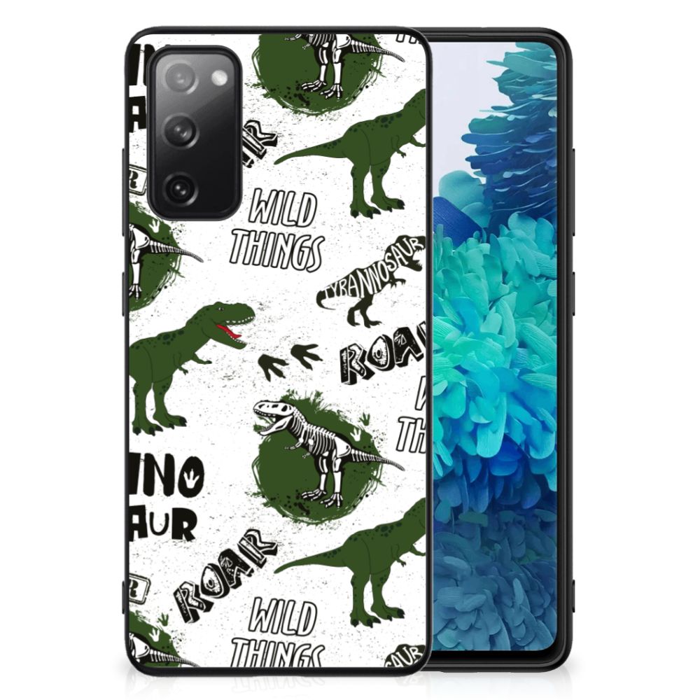 Dierenprint Telefoonhoesje voor Samsung Galaxy S20 FE Dinosaurus B2C Telecom