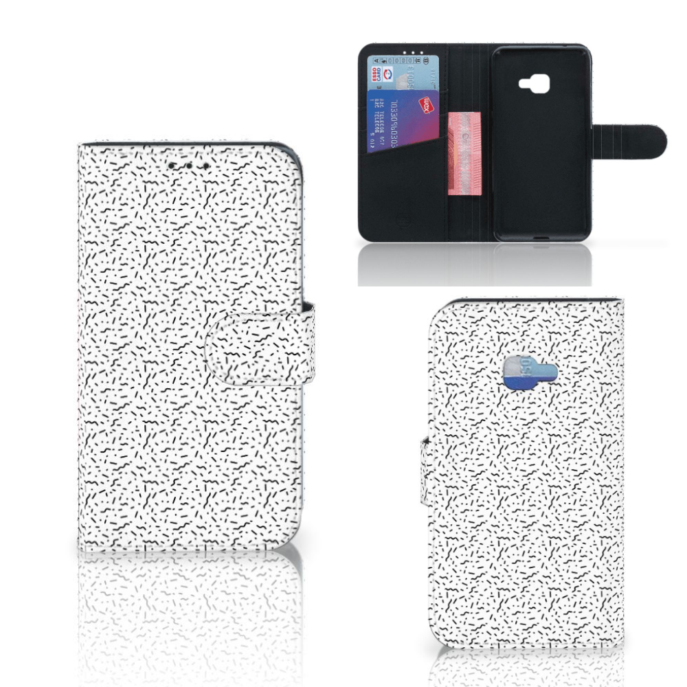 Samsung Galaxy Xcover 4 | Xcover 4s Telefoon Hoesje Stripes Dots