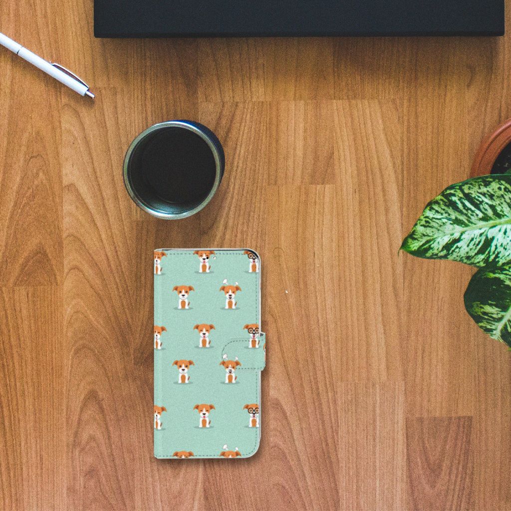 Huawei Y6 (2019) Telefoonhoesje met Pasjes Pups