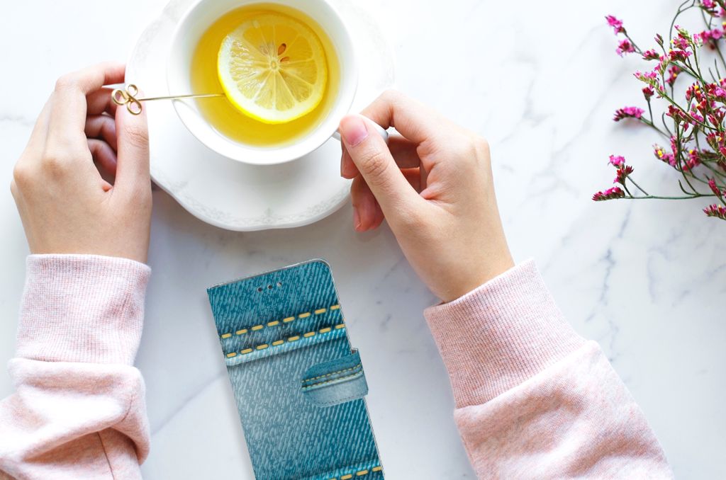 Nokia 3.1 (2018) Wallet Case met Pasjes Jeans