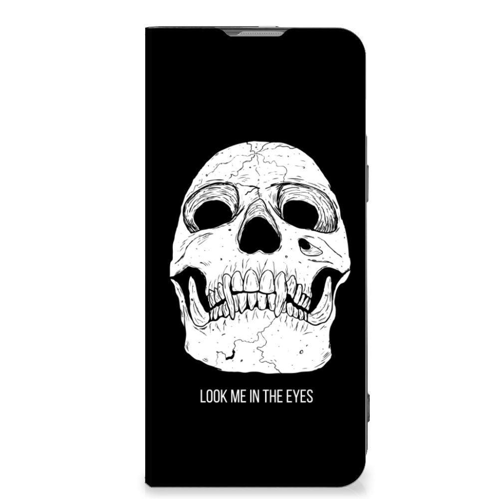 Mobiel BookCase OnePlus Nord 2T Skull Eyes - B2C Telecom