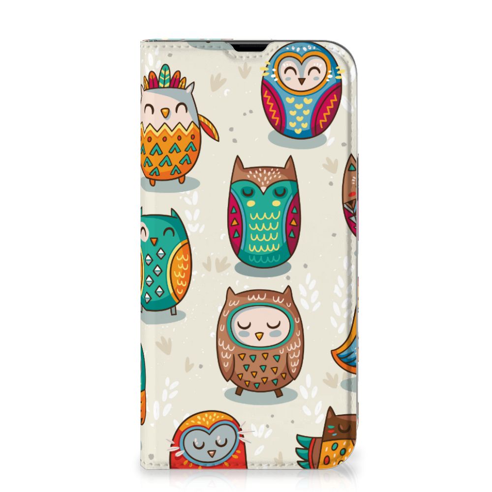 iPhone 13 Pro Max Hoesje maken Vrolijke Uilen - B2C Telecom