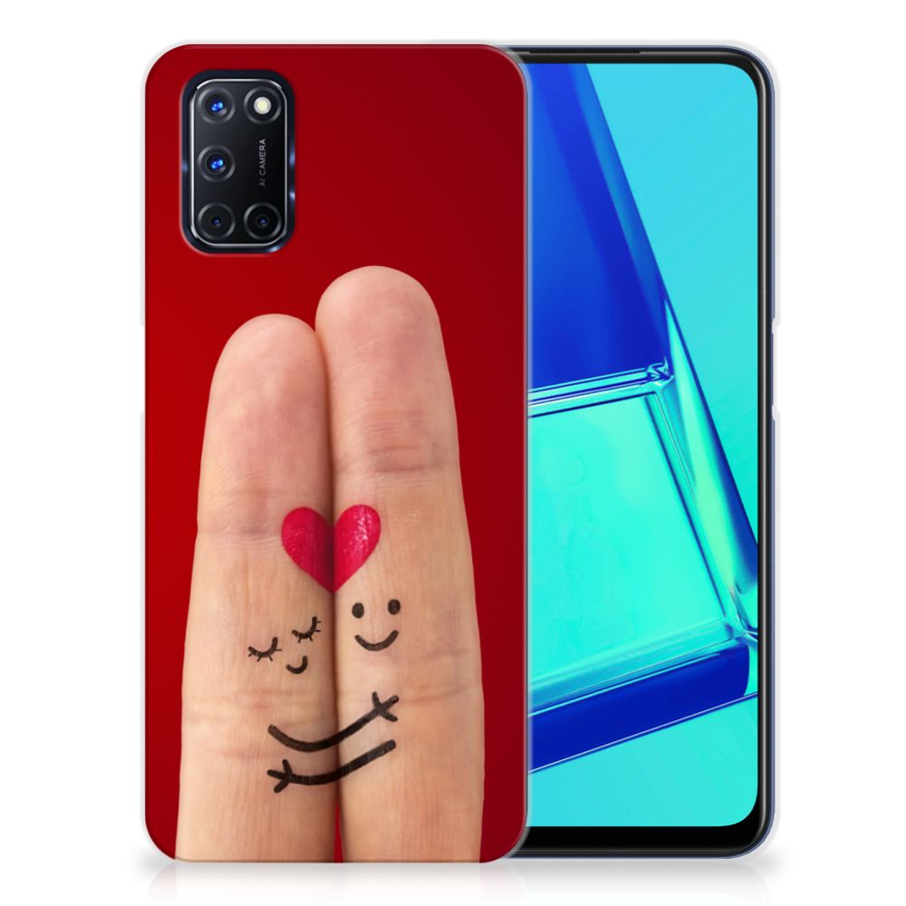 OPPO A52 | A72 Silicone Back Cover Liefde - Origineel Romantisch Cadeau