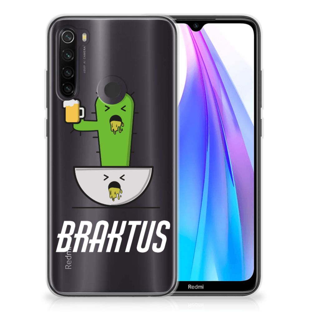 Xiaomi Redmi Note 8T Telefoonhoesje met Naam Braktus