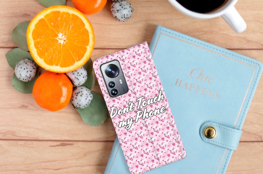 Xiaomi 12 Pro Design Case Flowers Pink DTMP - B2C Telecom