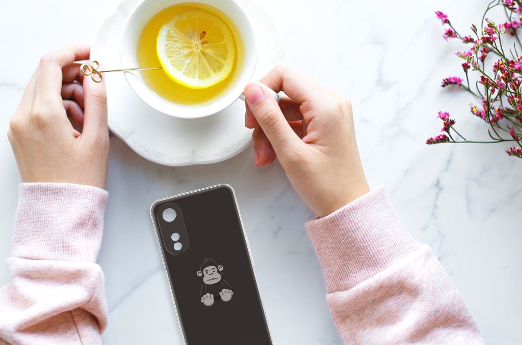 OPPO A78 5G | A58 5G Telefoonhoesje met Naam Gorilla
