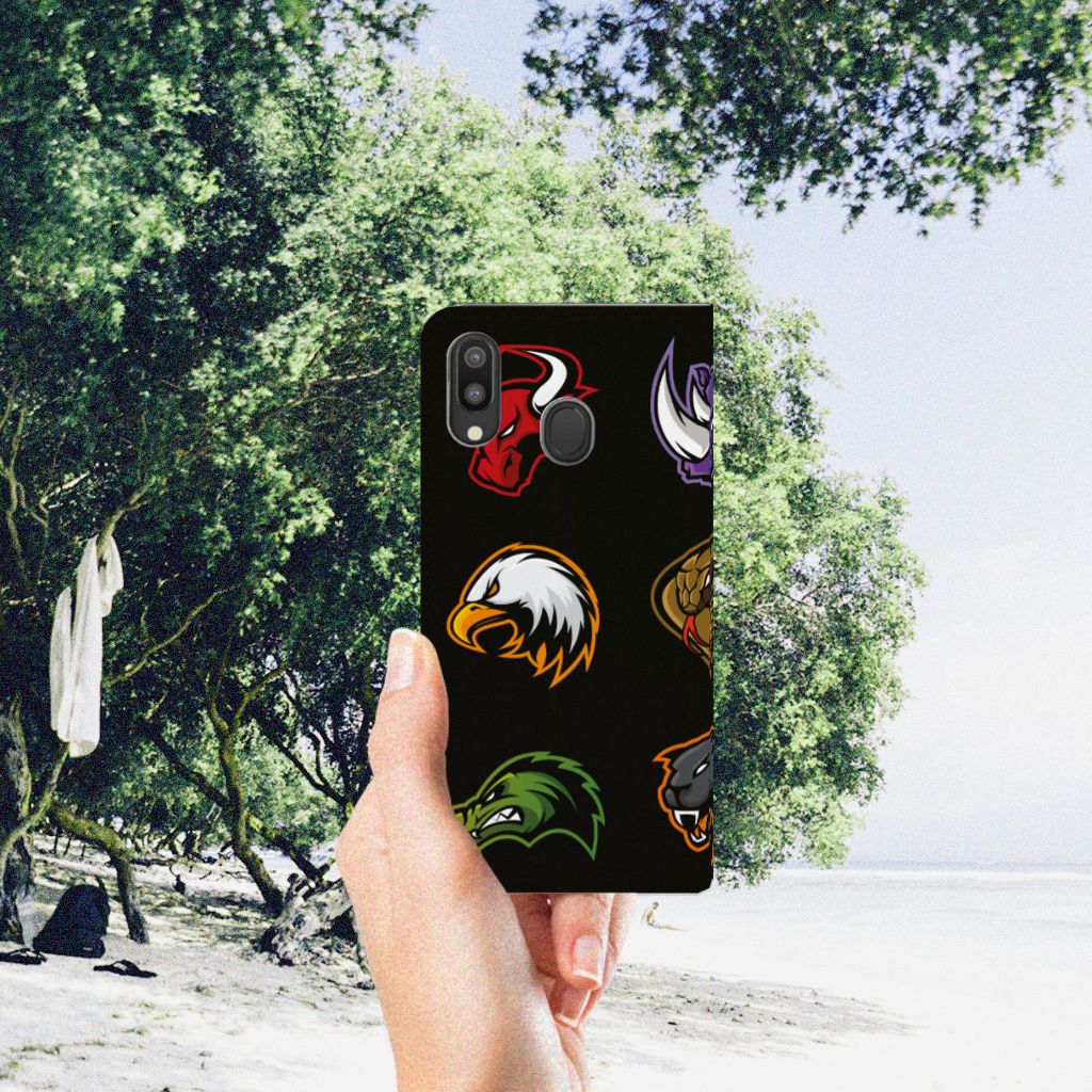 Samsung Galaxy M20 Magnet Case Cartoon