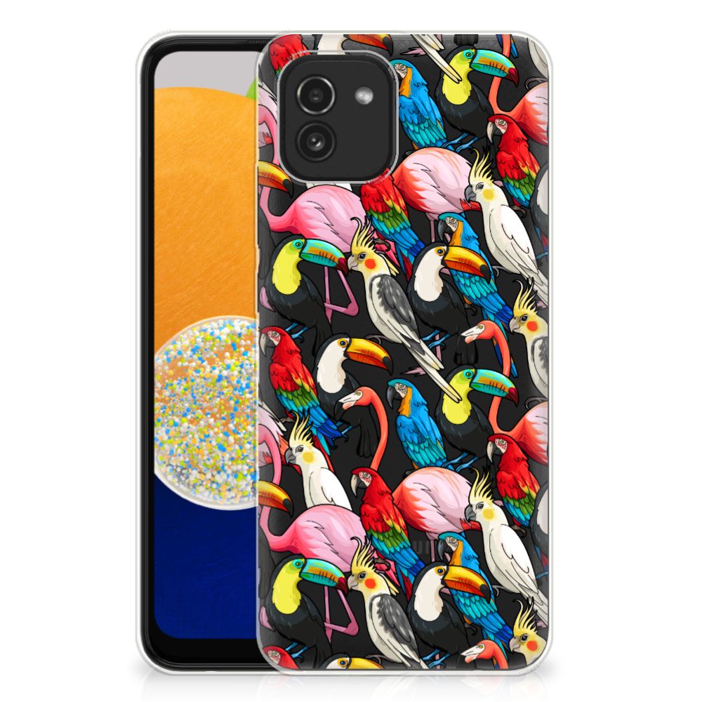 Samsung Galaxy A03 TPU Hoesje Birds B2C Telecom
