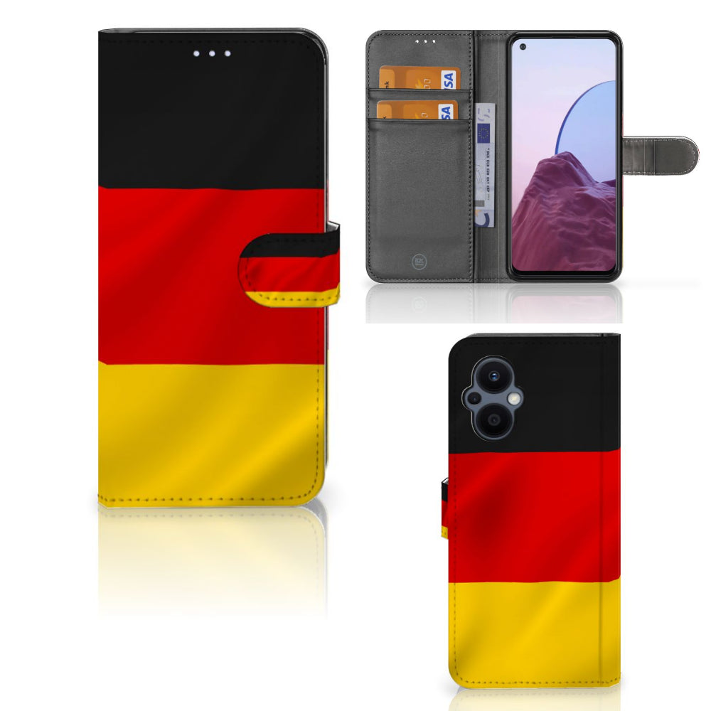 OPPO Reno 8 Lite | OnePlus Nord N20 Bookstyle Case Duitsland