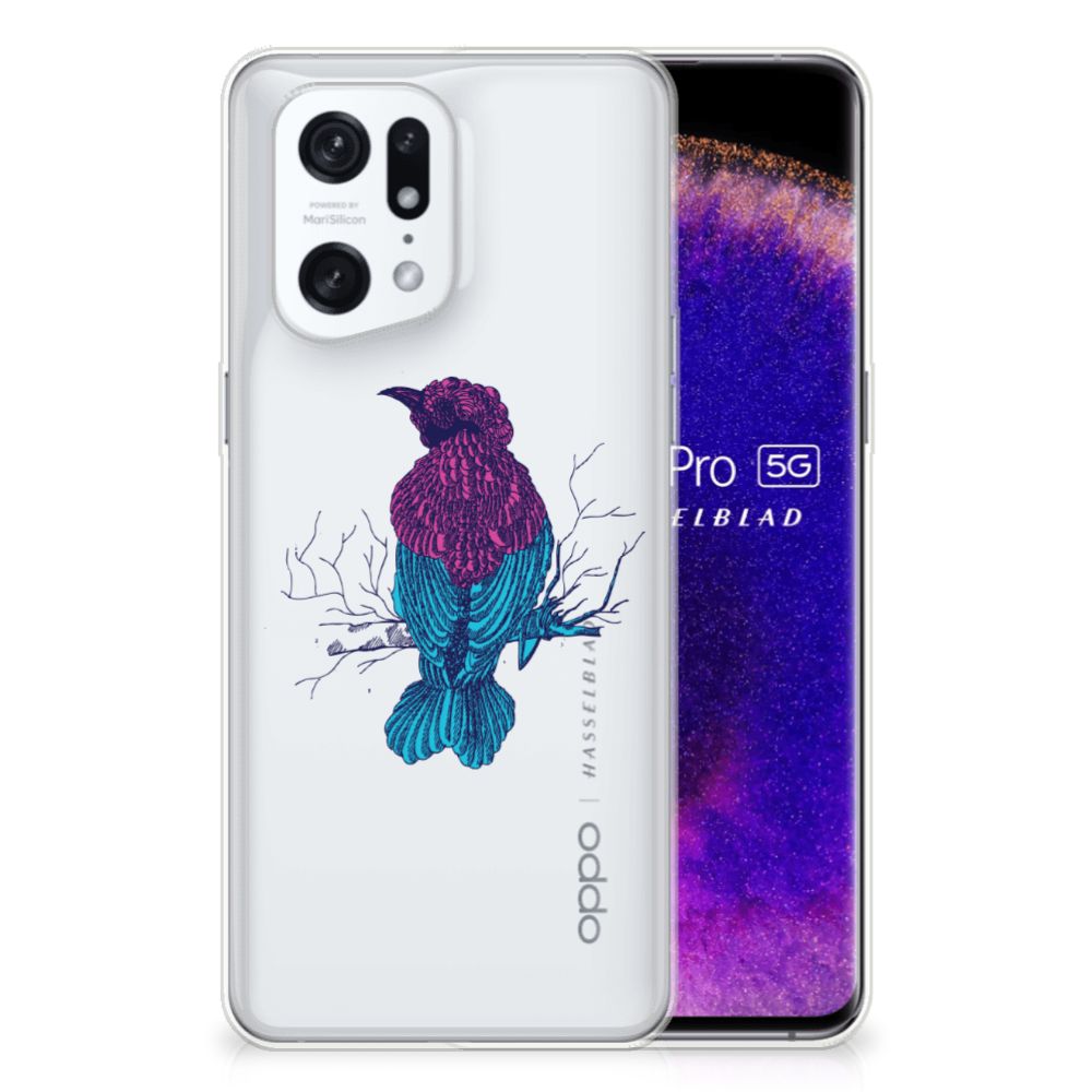 OPPO Find X5 Pro Telefoonhoesje met Naam Merel B2C Telecom